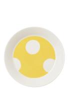 Vuokko Plate 21Cm Kraklee Yellow Home Tableware Plates Dinner Plates W...