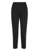 Pant Cropped Bottoms Trousers Straight Leg Black Gerry Weber