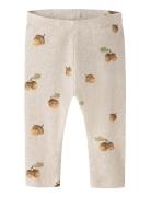 Nbmolyan Long John Bottoms Leggings Cream Name It
