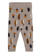 Baby Jaquard Pants Bottoms Trousers Beige FUB
