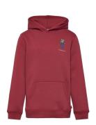 Po-Pull-Over Hoody Tops Sweat-shirts & Hoodies Hoodies Red Levi's
