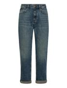 Mmelly Galleon Jeans Bottoms Jeans Straight-regular Blue MOS MOSH