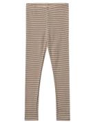 Wool Leggings Agi Bottoms Leggings Beige Wheat