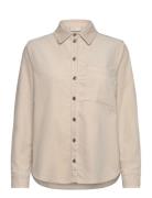 Shirt Tops Shirts Long-sleeved Cream FREE/QUENT