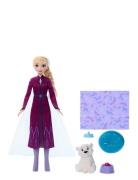 Disney Frozen Elsa Fashion Doll & Polar Bear Cub Figure With 4 Nurturi...