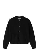 Nkfonilla Ls Knit Card Tops Knitwear Cardigans Black Name It