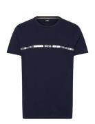 T-Shirt Special Tops T-shirts Short-sleeved Navy BOSS