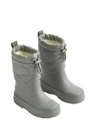 Thermo Snowboot Drizzle Shoes Rubberboots High Rubberboots Grey Wheat