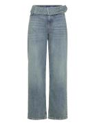 Glory_B Bottoms Jeans Wide Blue HUGO BLUE