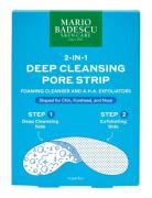 2-In-1 Deep Cleansing Pore Strip Puhdistusliina Kasvot Nude Mario Bade...