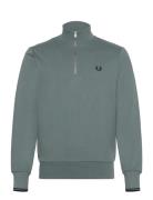 Half Zip Sweatshirt Tops Sweat-shirts & Hoodies Sweat-shirts Blue Fred...