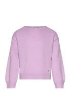 Sweater L/S Tops Knitwear Pullovers Purple United Colors Of Benetton