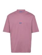 Nieros Tops T-shirts Short-sleeved Pink HUGO BLUE