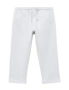 Cotton Drawstring Joggers Bottoms Sweatpants Blue Mango