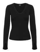 Ferunia Tops Knitwear Jumpers Black BOSS