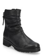 Ankle Boot Shoes Boots Ankle Boots Ankle Boots Flat Heel Black Gabor