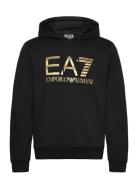 Sweatshirt Tops Sweat-shirts & Hoodies Hoodies Black EA7