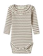 Nbfosophia Ls Slim Body Lil Bodies Long-sleeved Multi/patterned Lil'At...