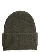 Pcmoella Hood Noos Bc Accessories Headwear Beanies Khaki Green Pieces