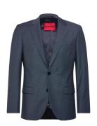 Henry232X Suits & Blazers Blazers Single Breasted Blazers Blue HUGO