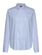The Essential Shirt Tops Shirts Long-sleeved Blue HUGO