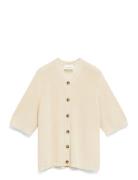 Mschthamira 2/4 Cardigan Tops Knitwear Cardigans Cream MSCH Copenhagen