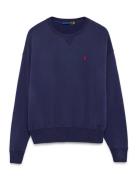 Cotton-Blend Fleece Crewneck Tops Sweat-shirts & Hoodies Sweat-shirts ...