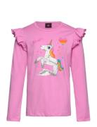 Lwtaja 700 - T-Shirt L/S Tops T-shirts Long-sleeved T-shirts Pink LEGO...