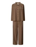 Edith Pajama - Cotton Pyjama Brown STUDIO FEDER