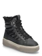 Women Boots Shoes Boots Ankle Boots Laced Boots Black Tamaris