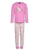 Lwava 701 - Pyjamas Pyjamasetti Pyjama Pink LEGO Kidswear