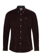Barbour Ramsey Tailored Cord Shirt Designers Shirts Casual Brown Barbo...