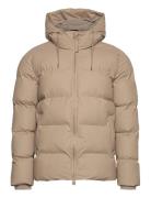 Alta Puffer Jacket W3T3 Vuorillinen Takki Topattu Takki Beige Rains