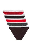 Bikini 5Pk Alushousut Brief Tangat Red Calvin Klein