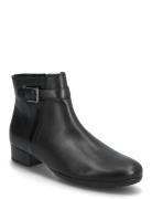 Ankle Boot Shoes Boots Ankle Boots Ankle Boots Flat Heel Black Gabor
