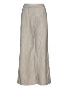 Eileen Bottoms Trousers Wide Leg Grey Munthe