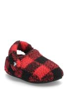 Classicbuffcheckcozzzyslippert Aamutossut Sisäkengät Red Crocs