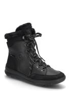 Z0000 Shoes Boots Ankle Boots Laced Boots Black Rieker