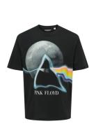 Onspink Floyd Rlx Ss Lic Tee Tops T-shirts Short-sleeved Black ONLY & ...