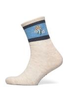 Robot Underwear Socks Regular Socks Cream KAVU