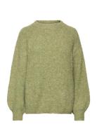 Patrisia New Knit Pullover Tops Knitwear Jumpers Green A-View