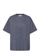 Nannisz Ss Sweatshirt Tops T-shirts & Tops Short-sleeved Blue Saint Tr...