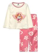 Pyjama Pyjamasetti Pyjama Cream Paw Patrol