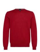Botto-L Tops Knitwear Round Necks Red BOSS
