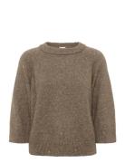 Novasz Pullover Tops Knitwear Jumpers Brown Saint Tropez