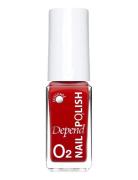 Minilack O2 Fierce Femme Kynsilakka Meikki Red Depend Cosmetic