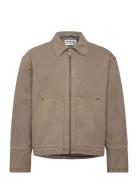 Relaxed Washed Utility Jacket Ohut Takki Beige Weekday