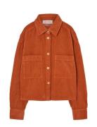 Fif Red Beabull Shirt Tops Shirts Long-sleeved Shirts Orange THE ANIMA...