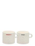 All About Balance Mug - Set Of 2 Home Tableware Cups & Mugs Coffee Cup...