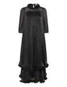 Daisi Long Dress Maksimekko Juhlamekko Black A-View